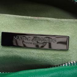 Pre Owned Marc Jacobs Green Leather Small Katie Shoulder Bag