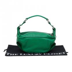 Pre Owned Marc Jacobs Green Leather Small Katie Shoulder Bag