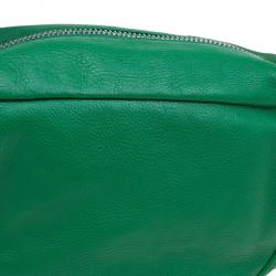 Pre Owned Marc Jacobs Green Leather Small Katie Shoulder Bag