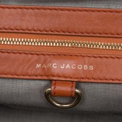 Pre Owned Marc Jacobs Orange Quilted Leather Stam Shoulder Bag