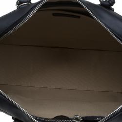 Pre Owned Marc Jacobs Black Leather The Venetia Bowling Bag