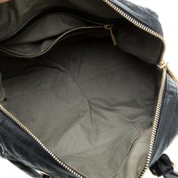 Pre Owned Marc Jacobs Black Quilted Leather Shoulder Bag