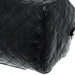 Pre Owned Marc Jacobs Black Quilted Leather Shoulder Bag