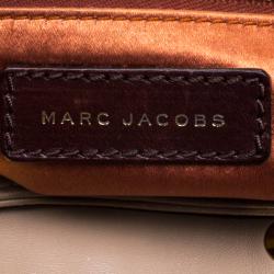 Pre Owned Marc Jacobs Beige Leather Robert Leslie Tote