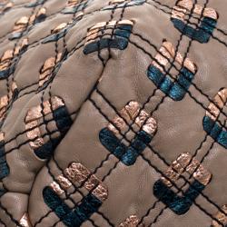 Pre Owned Marc Jacobs Beige Leather Robert Leslie Tote