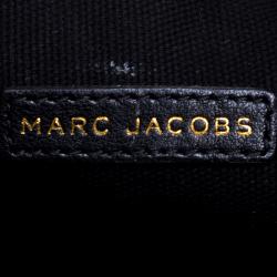Marc Jacobs Black Quilted Leather Clutch