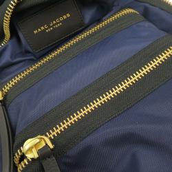 Pre Owned Marc Jacobs Midnight Blue Nylon Biker Backpack