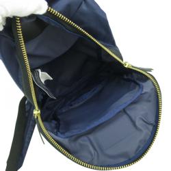 Pre Owned Marc Jacobs Midnight Blue Nylon Biker Backpack