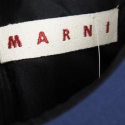 Pre Owned Marni Blue Short Sleeve Shift Dress M