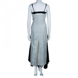 Pre Owned Marni Colorblock Panel Maxi Dress M