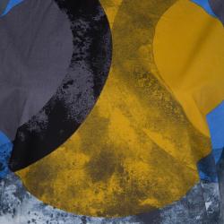 Pre Owned Marni Multicolor Abstract Print Poplin Long Sleeve Shift Dress M