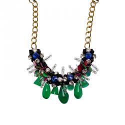 Marni Multicolored Beads and Crystals Necklace