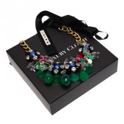Marni Multicolored Beads and Crystals Necklace
