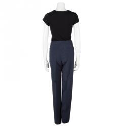 Pre Owned Marni Blue Wide Leg Pants M