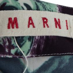 Pre Owned Marni Multicolor Printed Knit Oversized Dress S