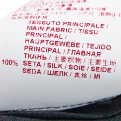 Pre Owned Marni Green Floral Printed Silk Pleated Panel Detail Top M