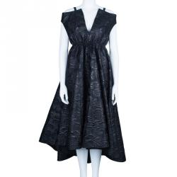 Pre Owned Marni Oriental Brocade Structured Gown S