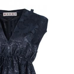 Pre Owned Marni Oriental Brocade Structured Gown S