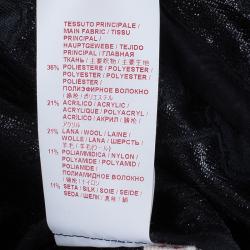 Pre Owned Marni Oriental Brocade Structured Gown S