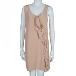 Pre Owned Marni Blush Pink Silk Dress M