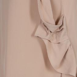 Pre Owned Marni Blush Pink Silk Dress M
