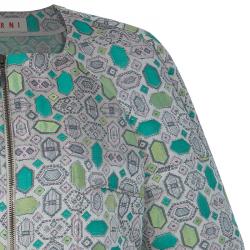 Pre Owned Marni Multicolor Print Jacket L