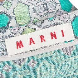 Pre Owned Marni Multicolor Print Jacket L