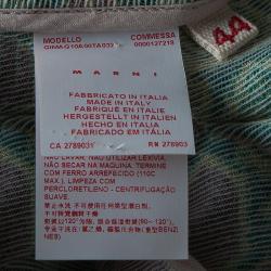 Pre Owned Marni Multicolor Print Jacket L