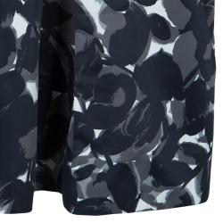 Pre Owned Marni Monochrome Floral Print Skirt S