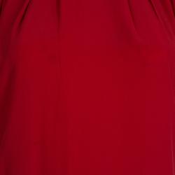 Pre Owned Marni Red Silk Top S