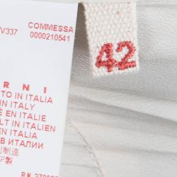 Marni Multicolor Printed Sleeveless Shift Dress M