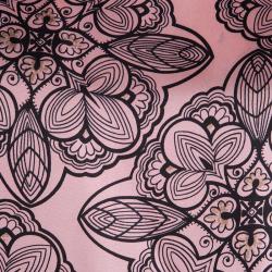 Pre Owned Marni Pink Silk Floral Printed Long Sleeve Blouse M