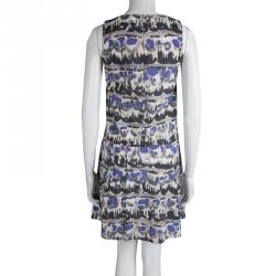 Pre Owned Marni Multicolor Printed Cotton Sleeveless Dress S