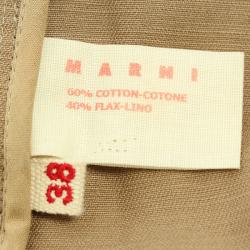 Marni Beige Asymmetric Jacket S
