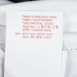 Marni Multicolor Printed Silk Elasticized Waist Pants M