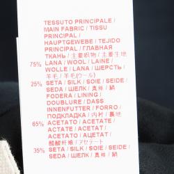 Pre Owned Marni Blue Paneled V-Neck Sleeveless Blouse M