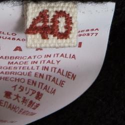 Pre Owned Marni Black Wool Open Back Ribbed Knit Sweater S