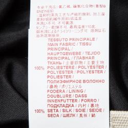 Pre Owned Marni Pink Floral Embossed Jacquard Skirt M
