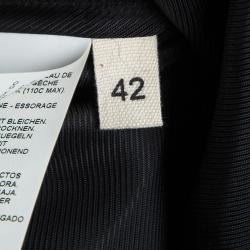 Pre Owned Marni Winter Edition Black Embellished Sleeveless Dress M