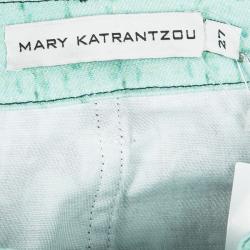 Pre Owned Mary Katrantzou Multicolor Floral Printed Slim Fit Jeans M