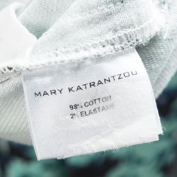 Pre Owned Mary Katrantzou Multicolor Floral Printed Slim Fit Jeans M