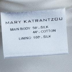 Pre Owned Mary Katrantzou Multicolor Graphic Print Dress M