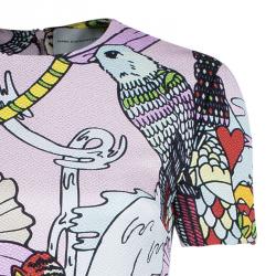 Mary Katrantzou Multicolor Graphic Print Dress S