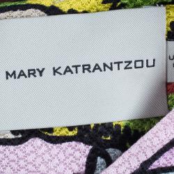 Mary Katrantzou Multicolor Graphic Print Dress S
