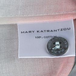 Mary Katrantzou Multicolor Flamingo Print Oversized Cotton Shirt M