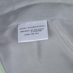 Mary Katrantzou Mint Green Embellished Spellbound Top M