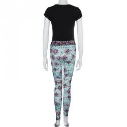 Mary Katrantzou Multicolor Digital Print Leggings S