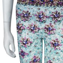 Mary Katrantzou Multicolor Digital Print Leggings S