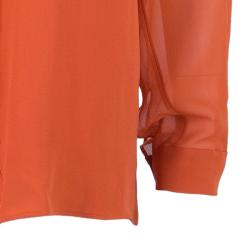 Matthew Williamson Crimson Long Sleeve Blouse M
