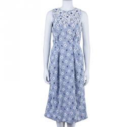 Matthew Williamson Floral Textured Dress M